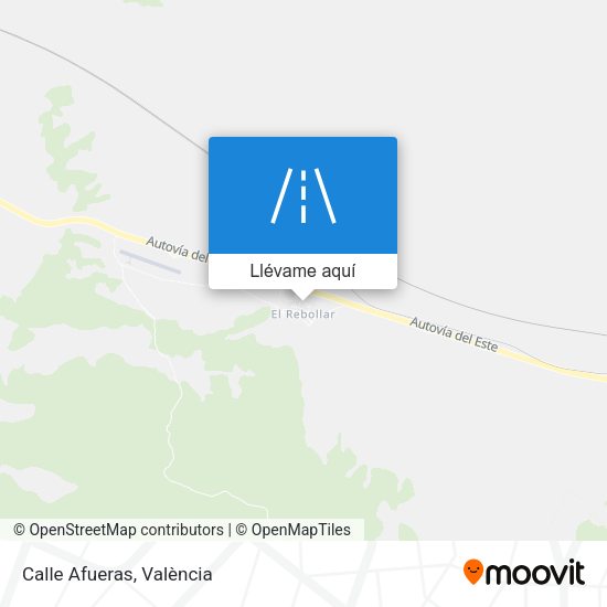 Mapa Calle Afueras
