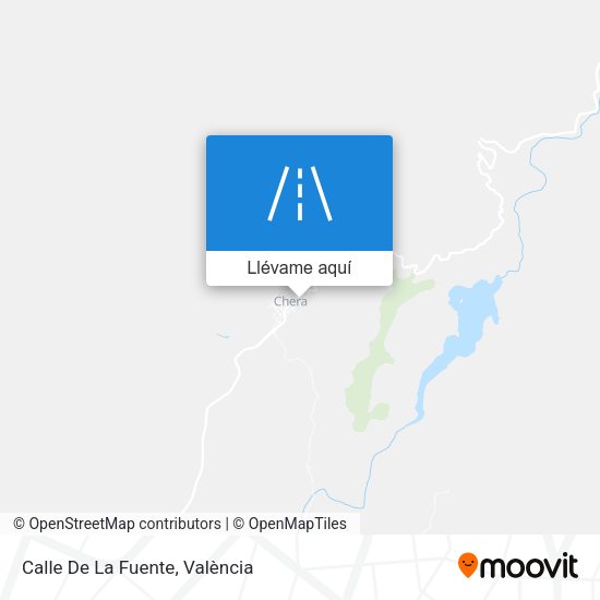 Mapa Calle De La Fuente
