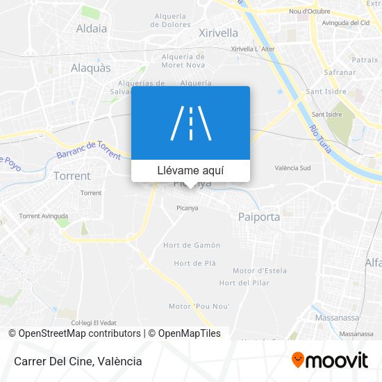 Mapa Carrer Del Cine