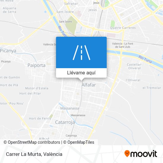 Mapa Carrer La Murta