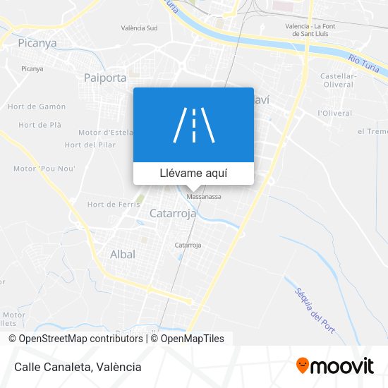 Mapa Calle Canaleta