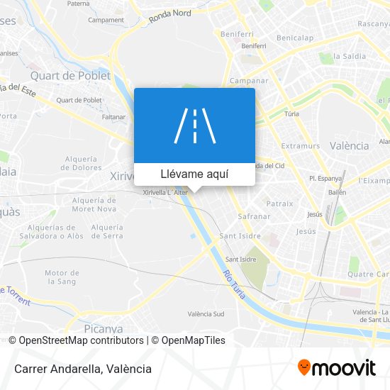 Mapa Carrer Andarella