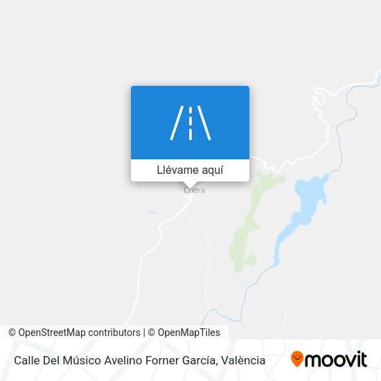 Mapa Calle Del Músico Avelino Forner García