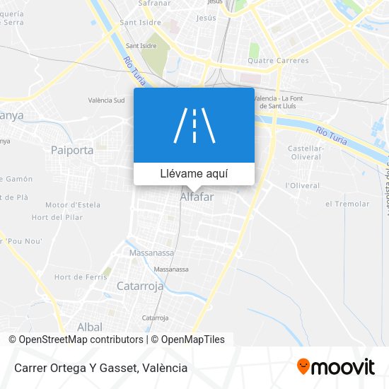 Mapa Carrer Ortega Y Gasset