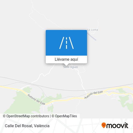 Mapa Calle Del Rosal