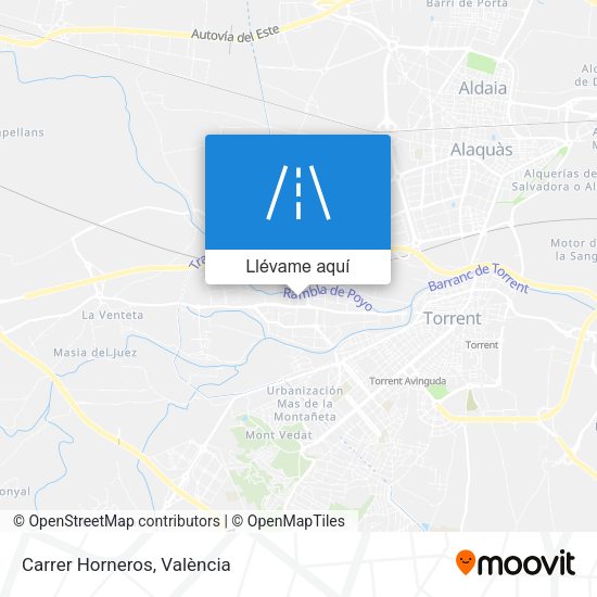 Mapa Carrer Horneros