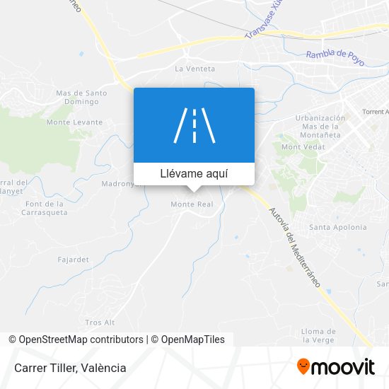Mapa Carrer Tiller