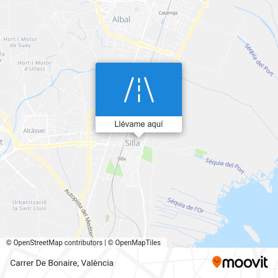Mapa Carrer De Bonaire
