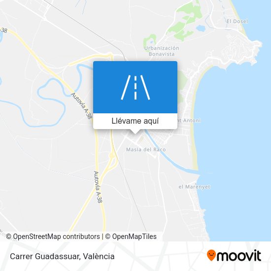 Mapa Carrer Guadassuar