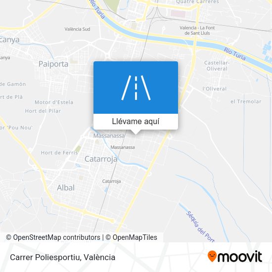 Mapa Carrer Poliesportiu