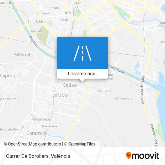 Mapa Carrer De Sorollers