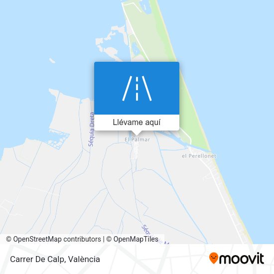Mapa Carrer De Calp