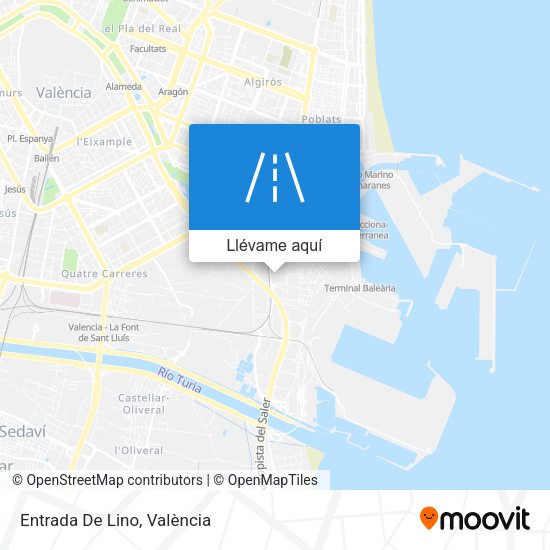 Mapa Entrada De Lino