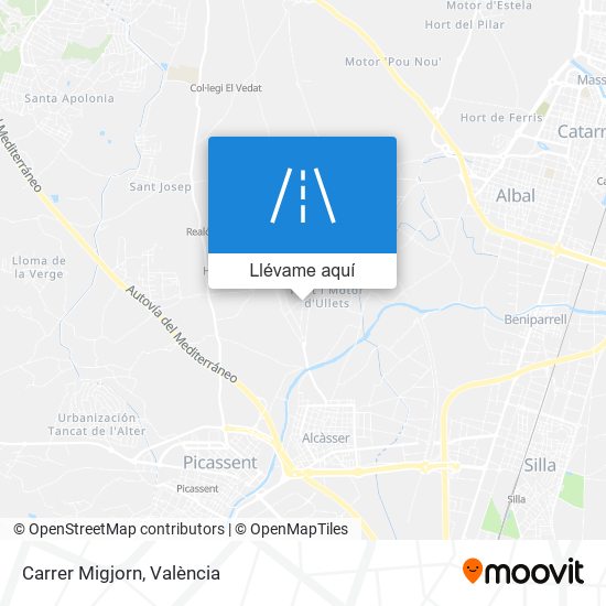 Mapa Carrer Migjorn