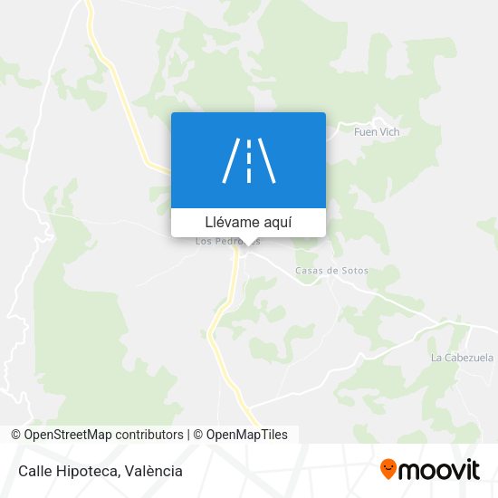 Mapa Calle Hipoteca