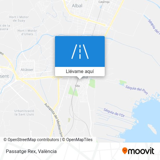 Mapa Passatge Rex