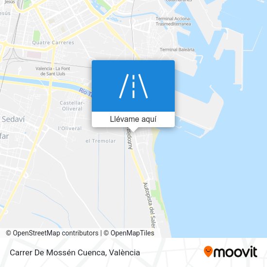 Mapa Carrer De Mossén Cuenca
