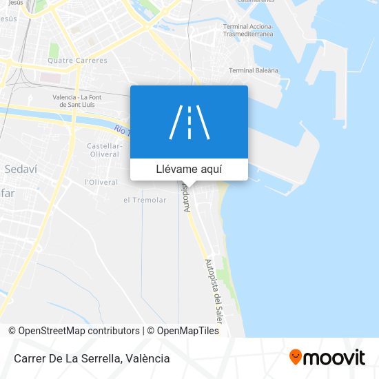 Mapa Carrer De La Serrella