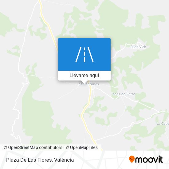 Mapa Plaza De Las Flores