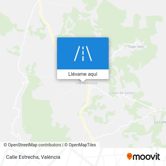 Mapa Calle Estrecha
