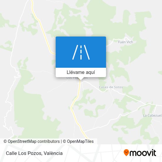Mapa Calle Los Pozos