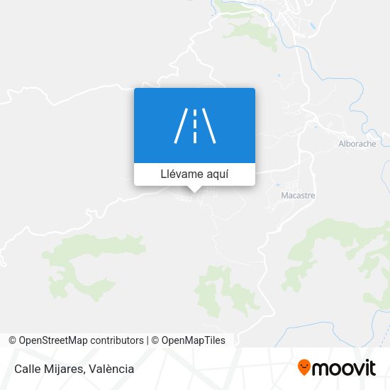 Mapa Calle Mijares