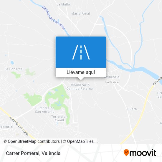 Mapa Carrer Pomeral
