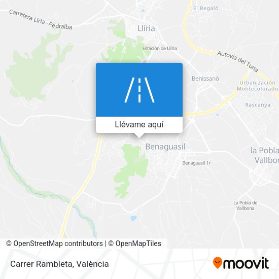 Mapa Carrer Rambleta