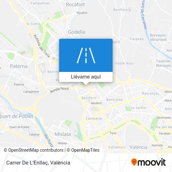 Mapa Carrer De L'Enllaç