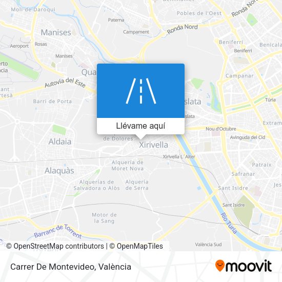 Mapa Carrer De Montevideo