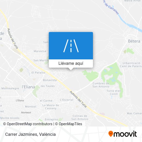 Mapa Carrer Jazmines