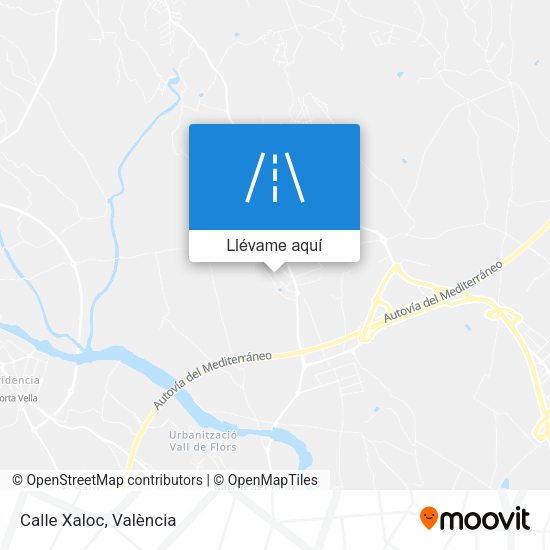 Mapa Calle Xaloc