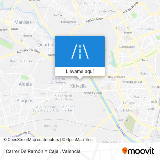 Mapa Carrer De Ramón Y Cajal