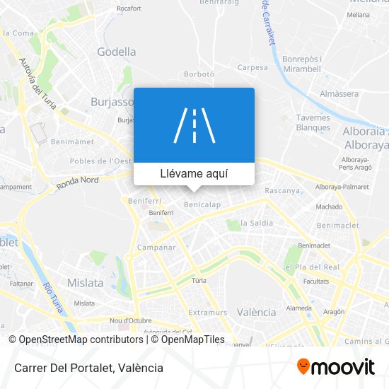Mapa Carrer Del Portalet