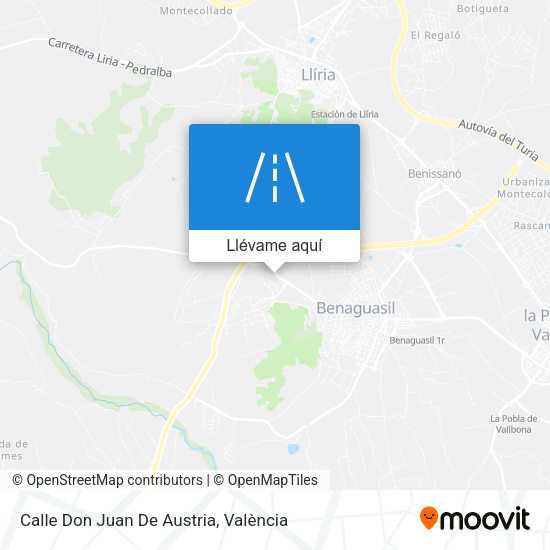 Mapa Calle Don Juan De Austria