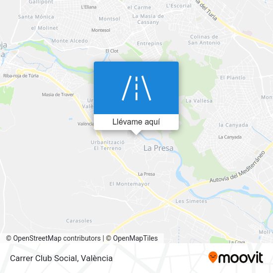Mapa Carrer Club Social