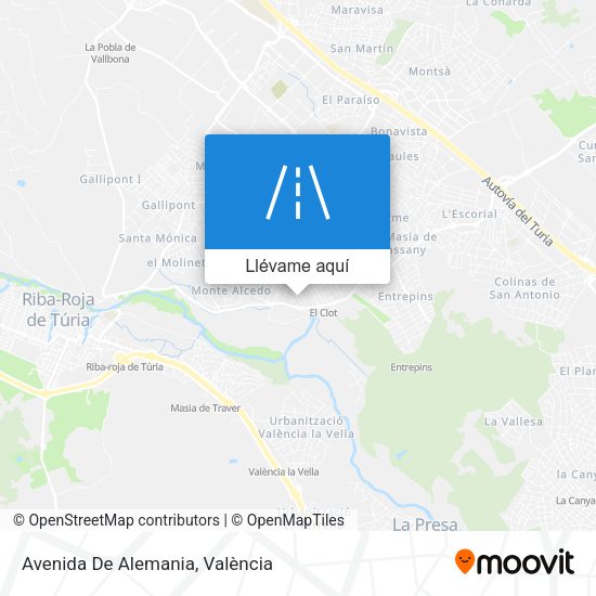 Mapa Avenida De Alemania