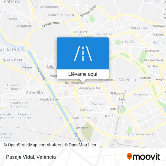 Mapa Pasaje Vidal