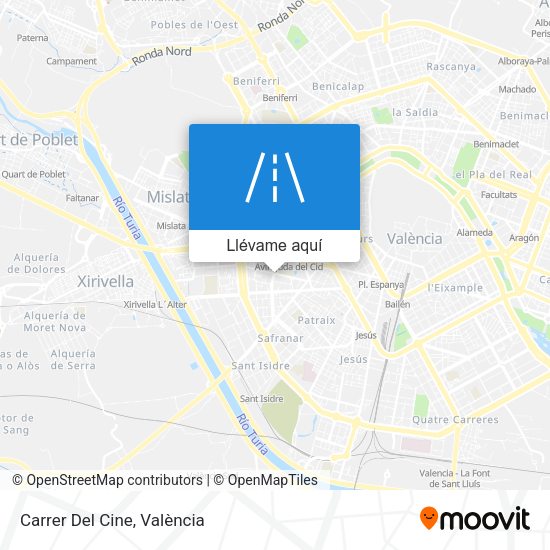 Mapa Carrer Del Cine