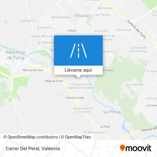 Mapa Carrer Del Peral