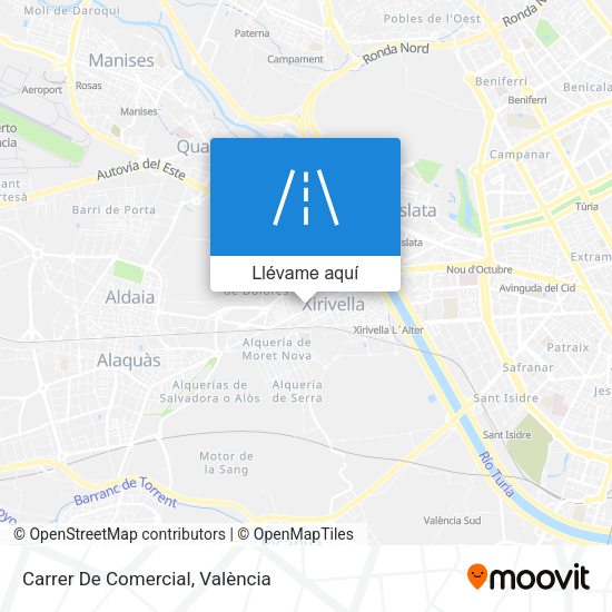 Mapa Carrer De Comercial