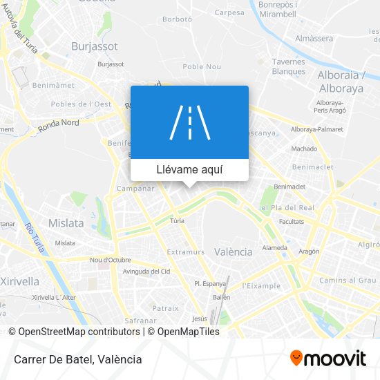 Mapa Carrer De Batel