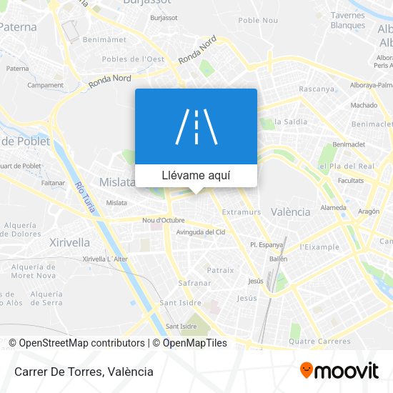 Mapa Carrer De Torres