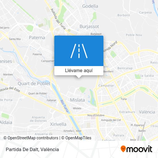 Mapa Partida De Dalt