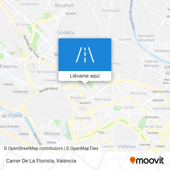 Mapa Carrer De La Florista