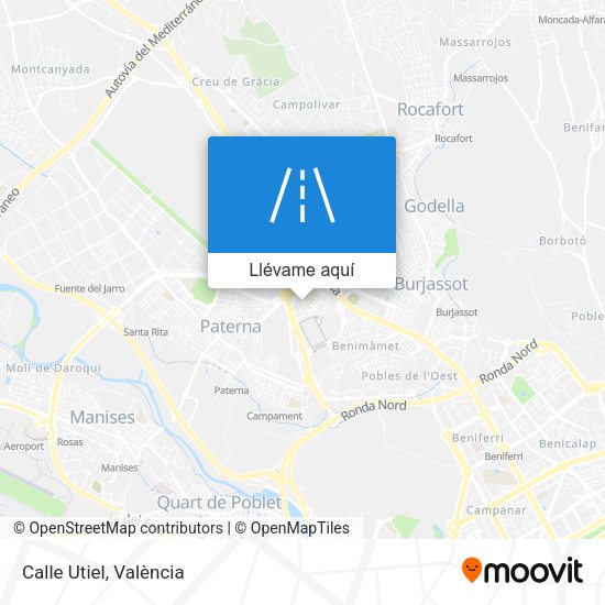 Mapa Calle Utiel
