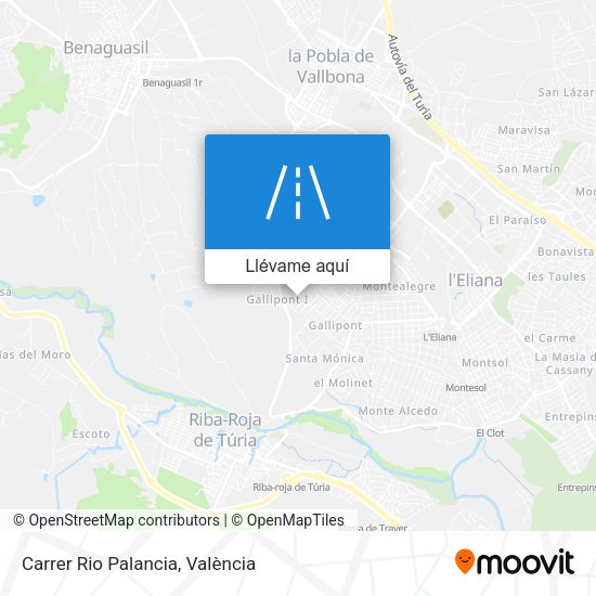 Mapa Carrer Rio Palancia