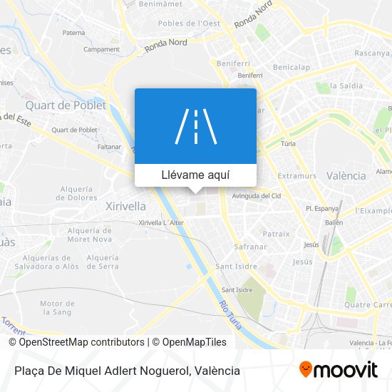 Mapa Plaça De Miquel Adlert Noguerol