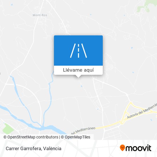 Mapa Carrer Garrofera