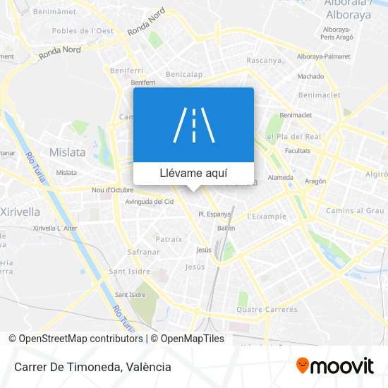 Mapa Carrer De Timoneda